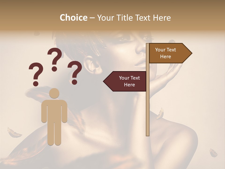 Vertical Revival Artistic PowerPoint Template