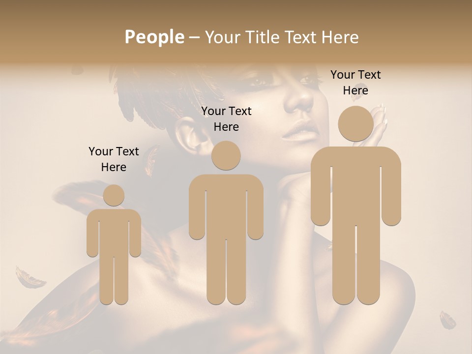 Vertical Revival Artistic PowerPoint Template