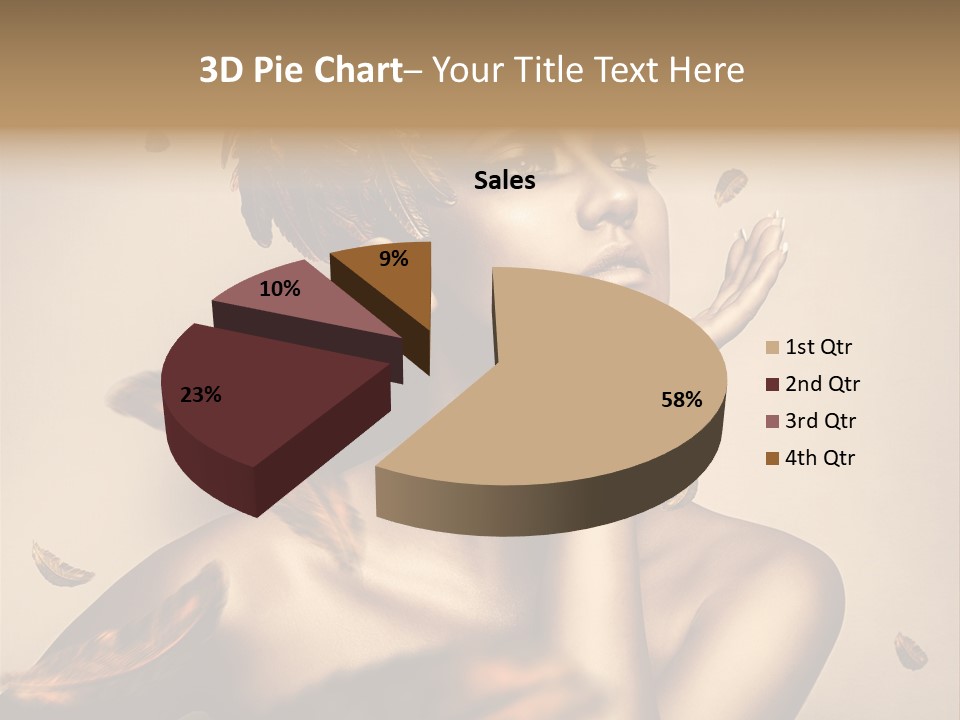 Vertical Revival Artistic PowerPoint Template