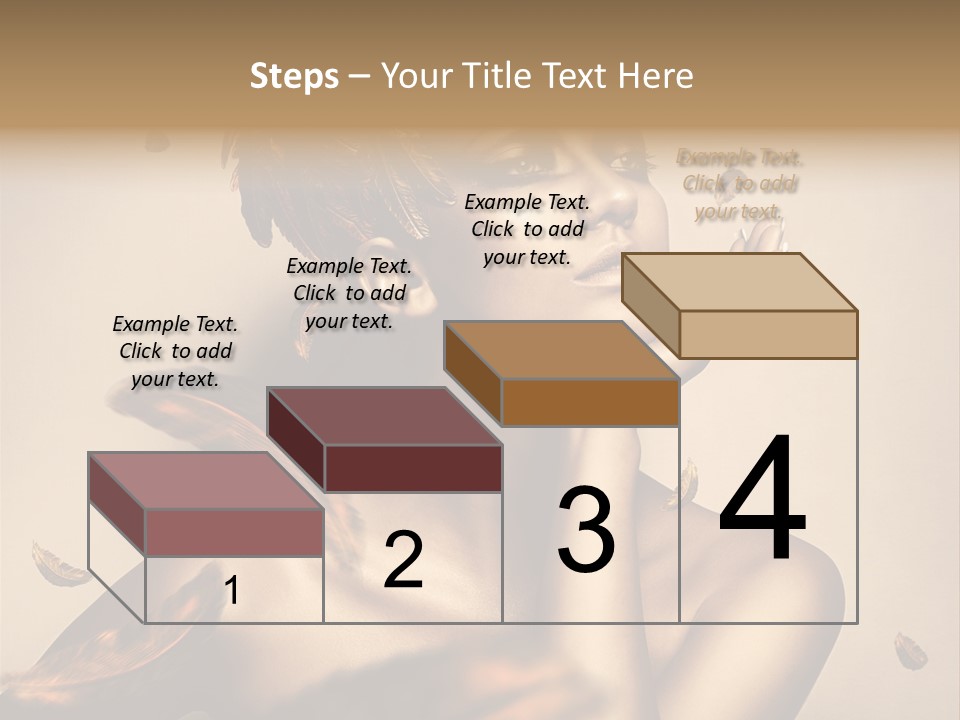 Vertical Revival Artistic PowerPoint Template