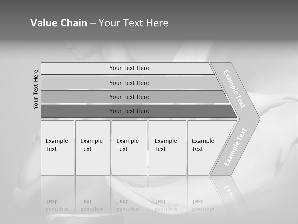 Textile Sensuality Isolated PowerPoint Template