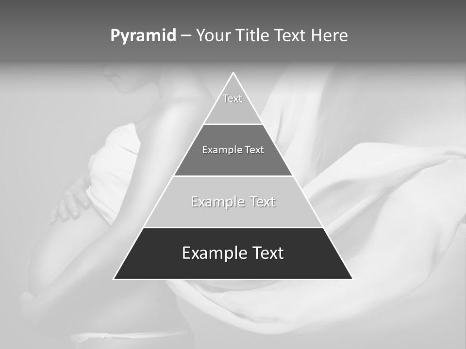 Textile Sensuality Isolated PowerPoint Template