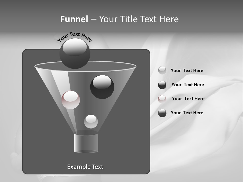 Textile Sensuality Isolated PowerPoint Template