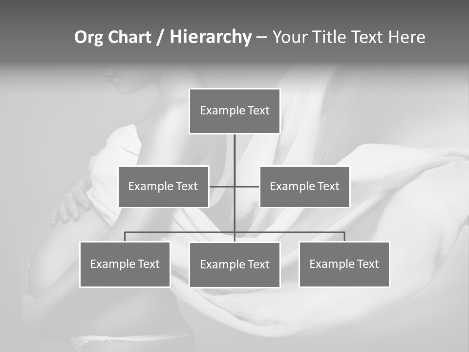 Textile Sensuality Isolated PowerPoint Template