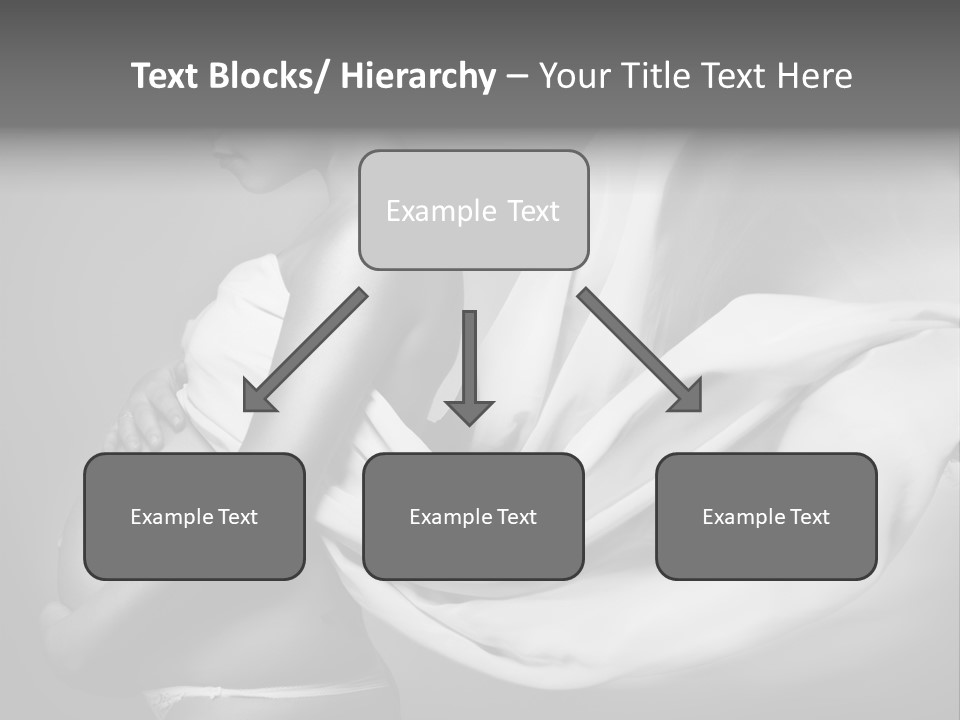 Textile Sensuality Isolated PowerPoint Template