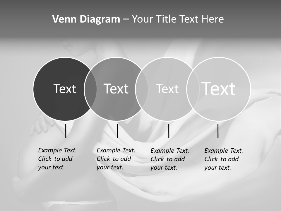 Textile Sensuality Isolated PowerPoint Template