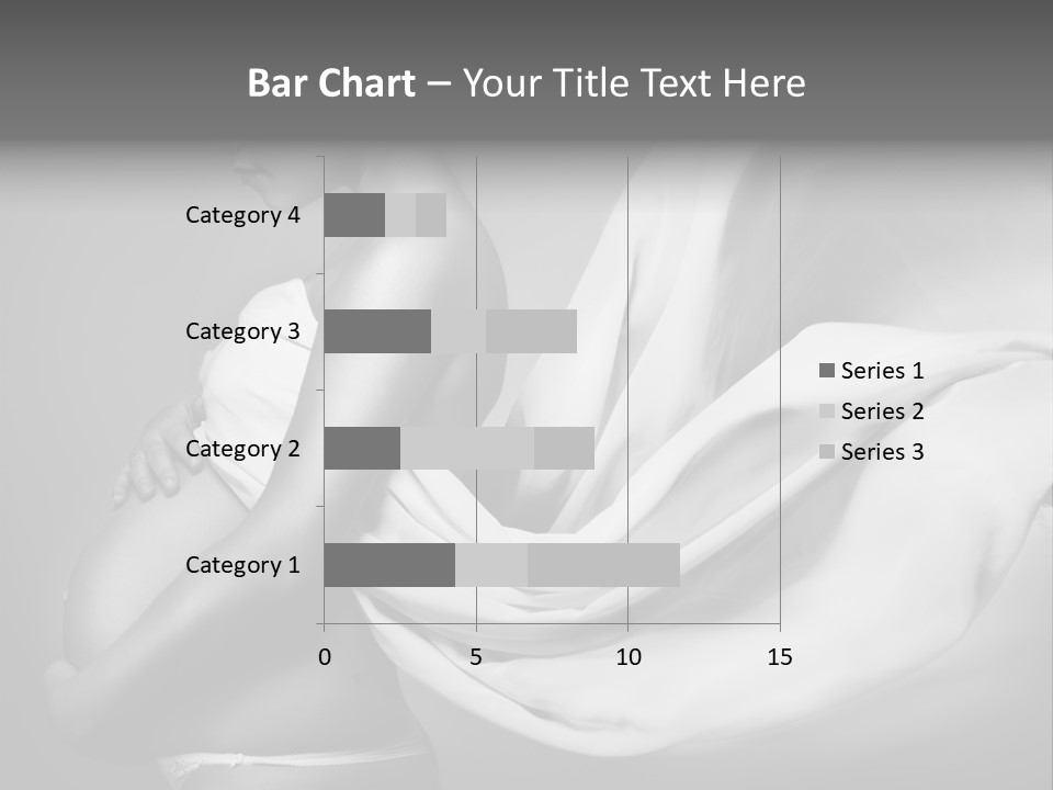 Textile Sensuality Isolated PowerPoint Template