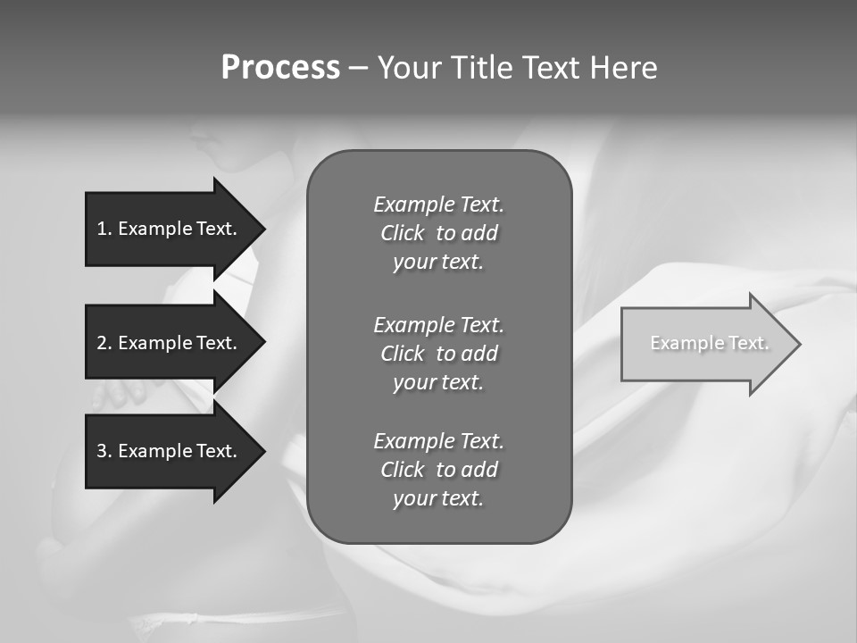 Textile Sensuality Isolated PowerPoint Template