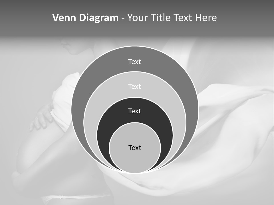 Textile Sensuality Isolated PowerPoint Template