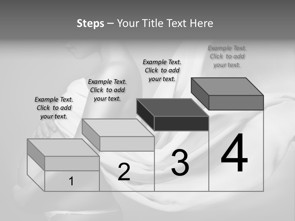 Textile Sensuality Isolated PowerPoint Template