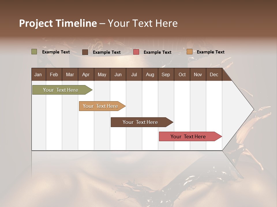 Food Young Beauty PowerPoint Template