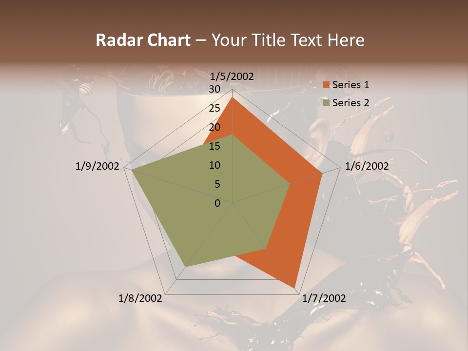 Food Young Beauty PowerPoint Template