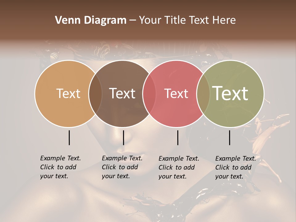 Food Young Beauty PowerPoint Template