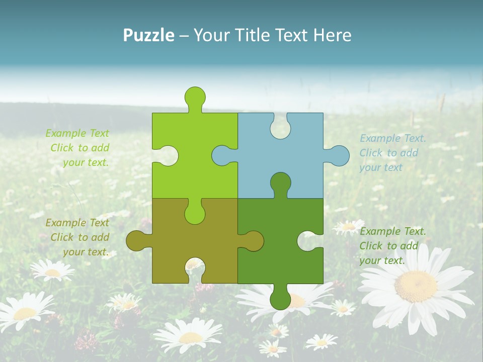 Green Day Sunlight PowerPoint Template