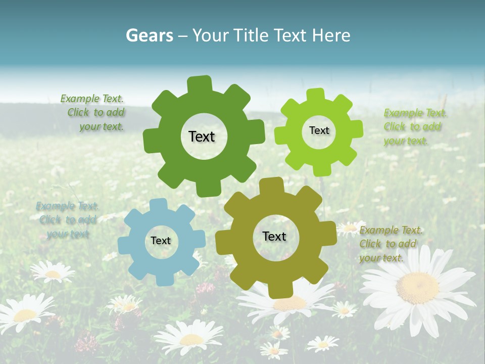 Green Day Sunlight PowerPoint Template