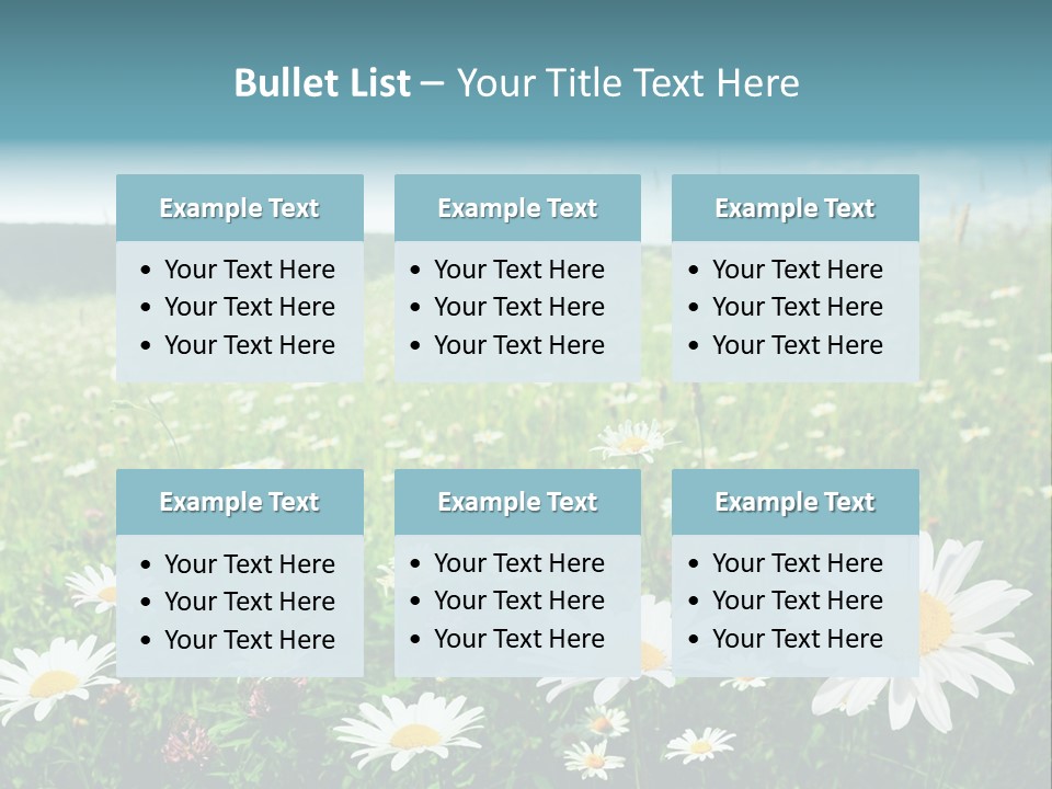 Green Day Sunlight PowerPoint Template
