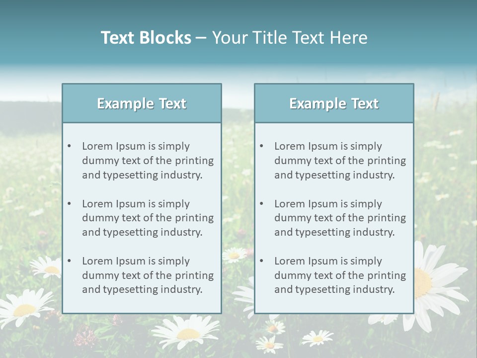 Green Day Sunlight PowerPoint Template