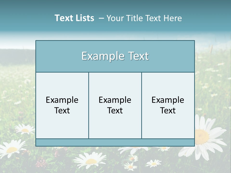 Green Day Sunlight PowerPoint Template