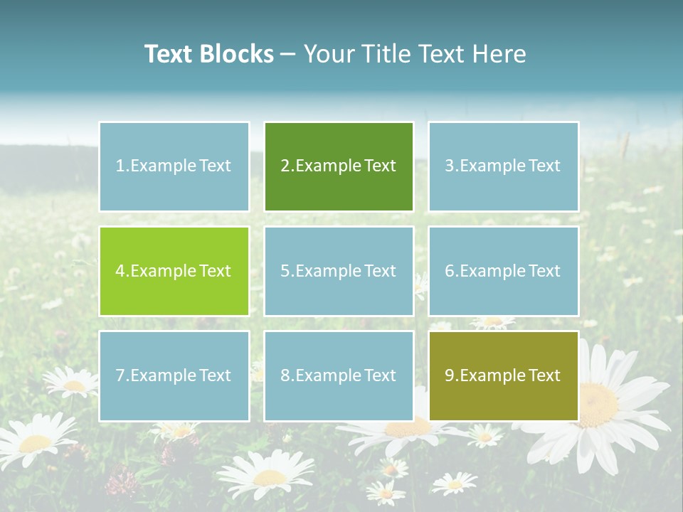 Green Day Sunlight PowerPoint Template