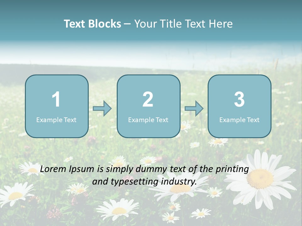 Green Day Sunlight PowerPoint Template
