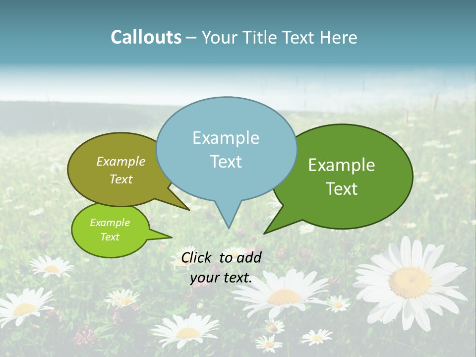 Green Day Sunlight PowerPoint Template