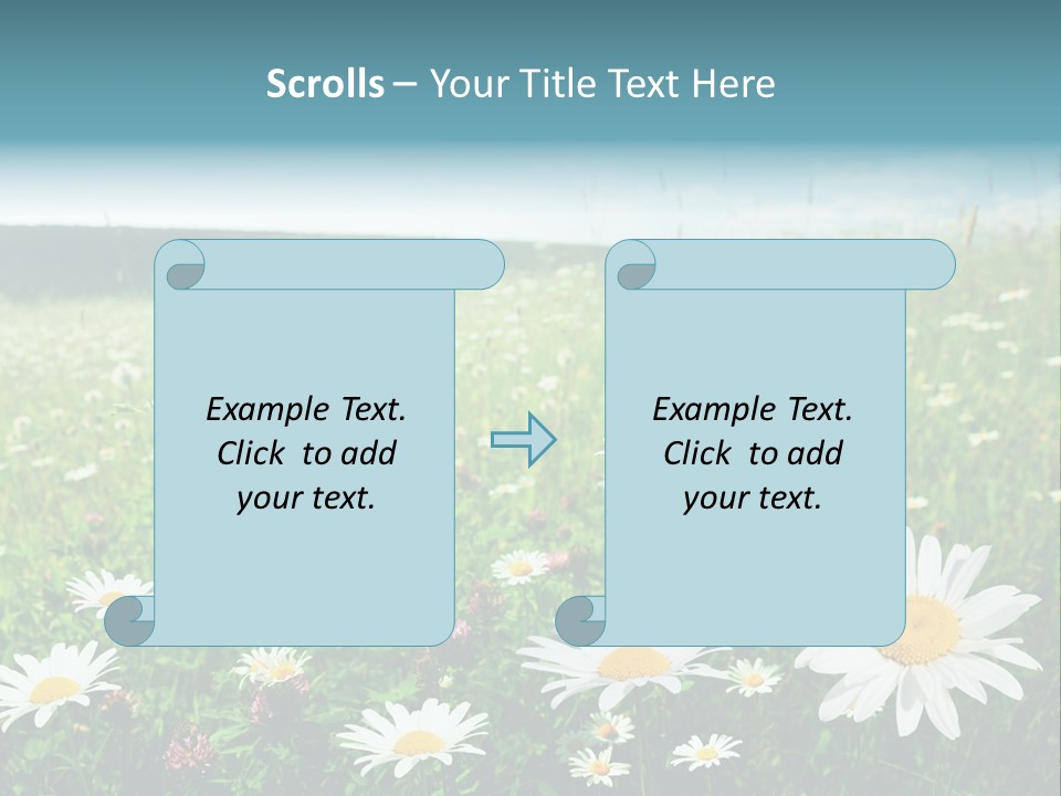Green Day Sunlight PowerPoint Template