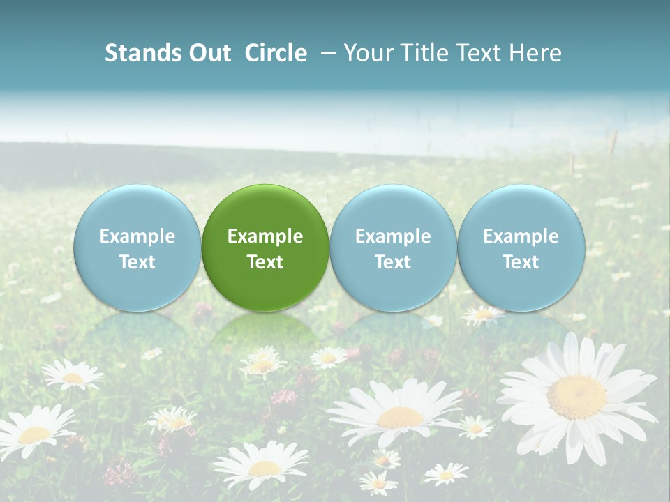 Green Day Sunlight PowerPoint Template