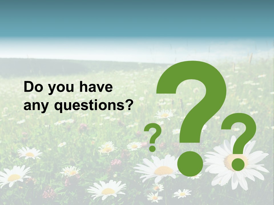 Green Day Sunlight PowerPoint Template