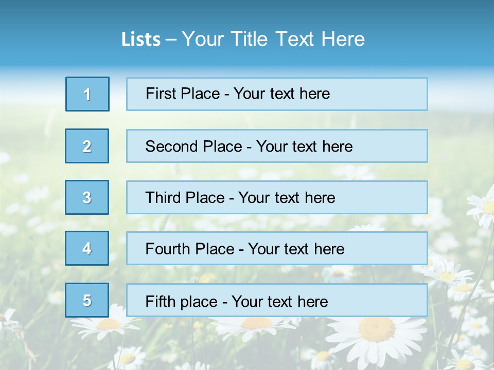 Nobody Horizon Scenic PowerPoint Template
