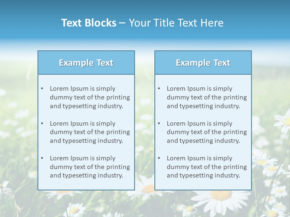 Nobody Horizon Scenic PowerPoint Template