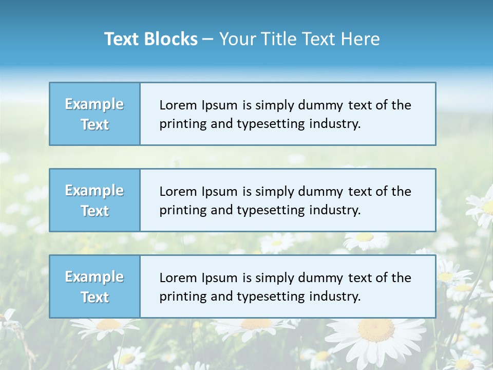 Nobody Horizon Scenic PowerPoint Template