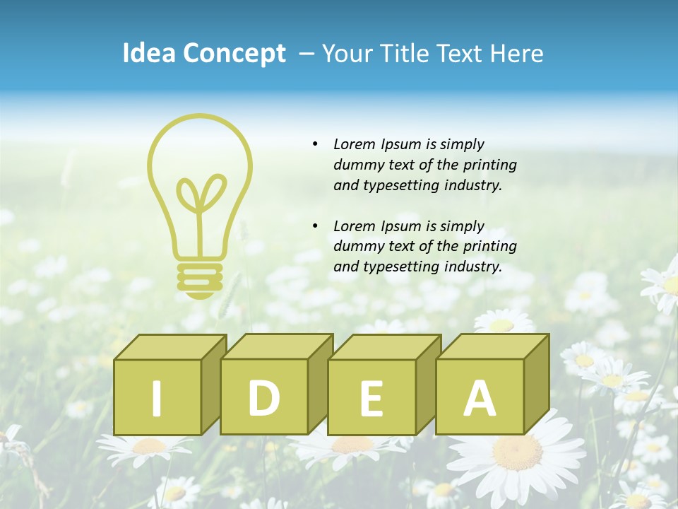 Nobody Horizon Scenic PowerPoint Template