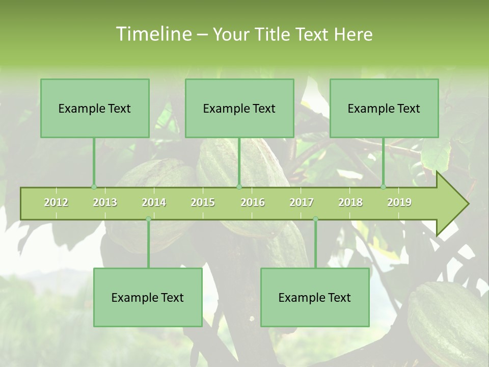 Haiti Forest Flora PowerPoint Template