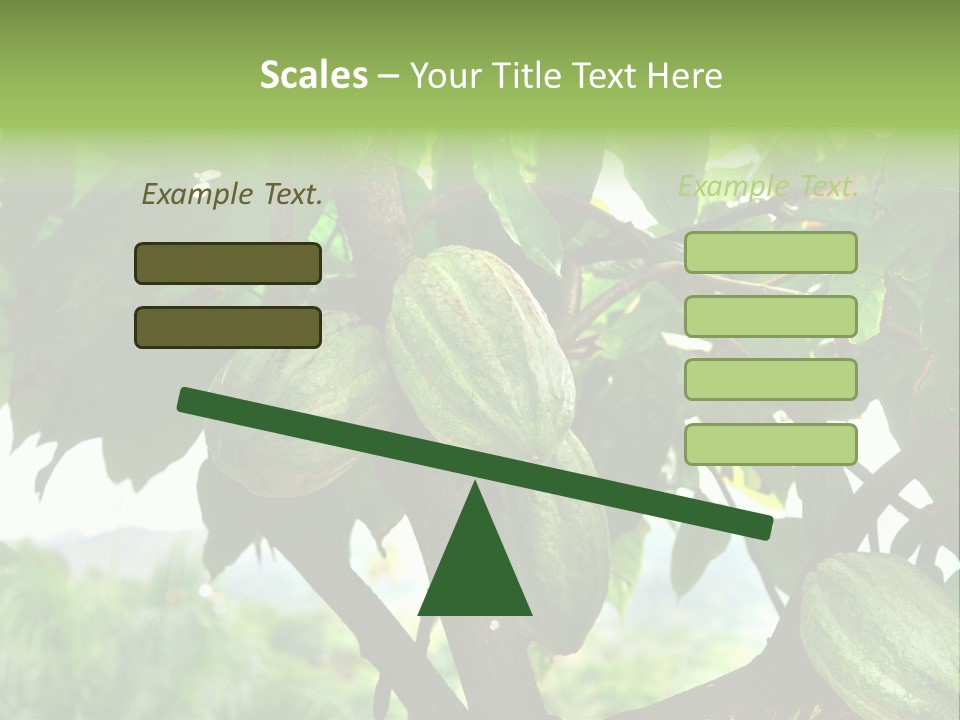 Haiti Forest Flora PowerPoint Template