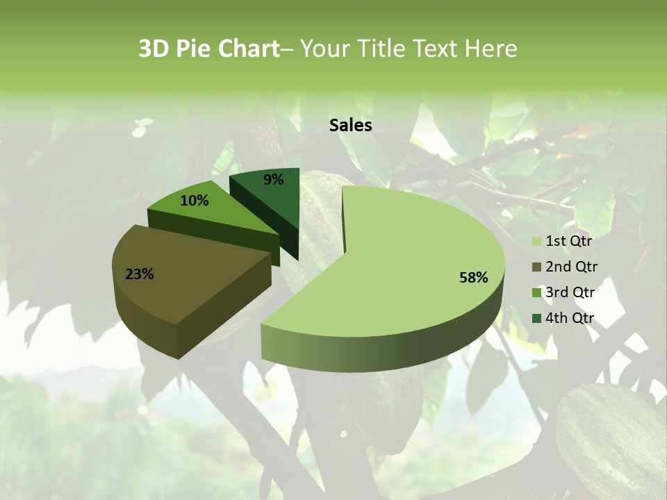 Haiti Forest Flora PowerPoint Template