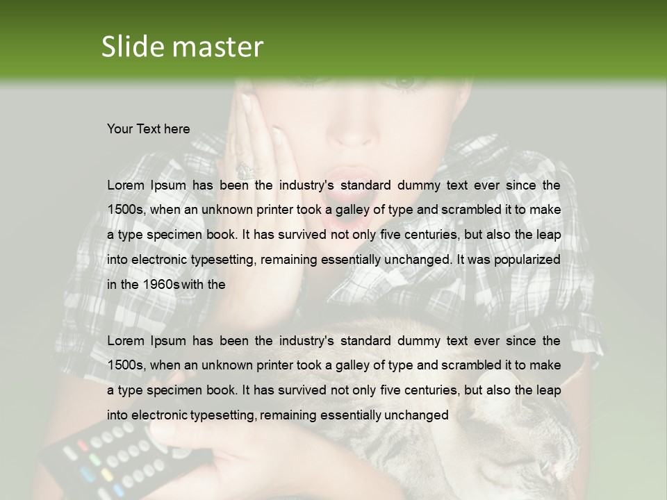 Lifestyle Living Wondered PowerPoint Template