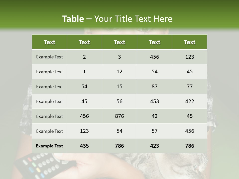 Lifestyle Living Wondered PowerPoint Template
