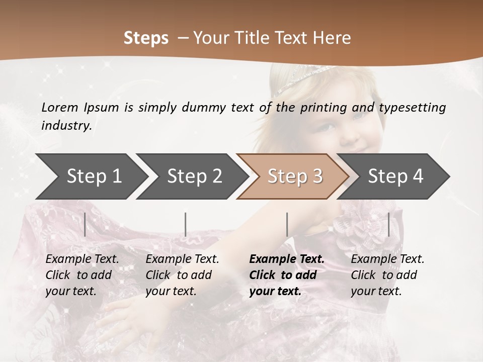 Fashion Person Clothing PowerPoint Template