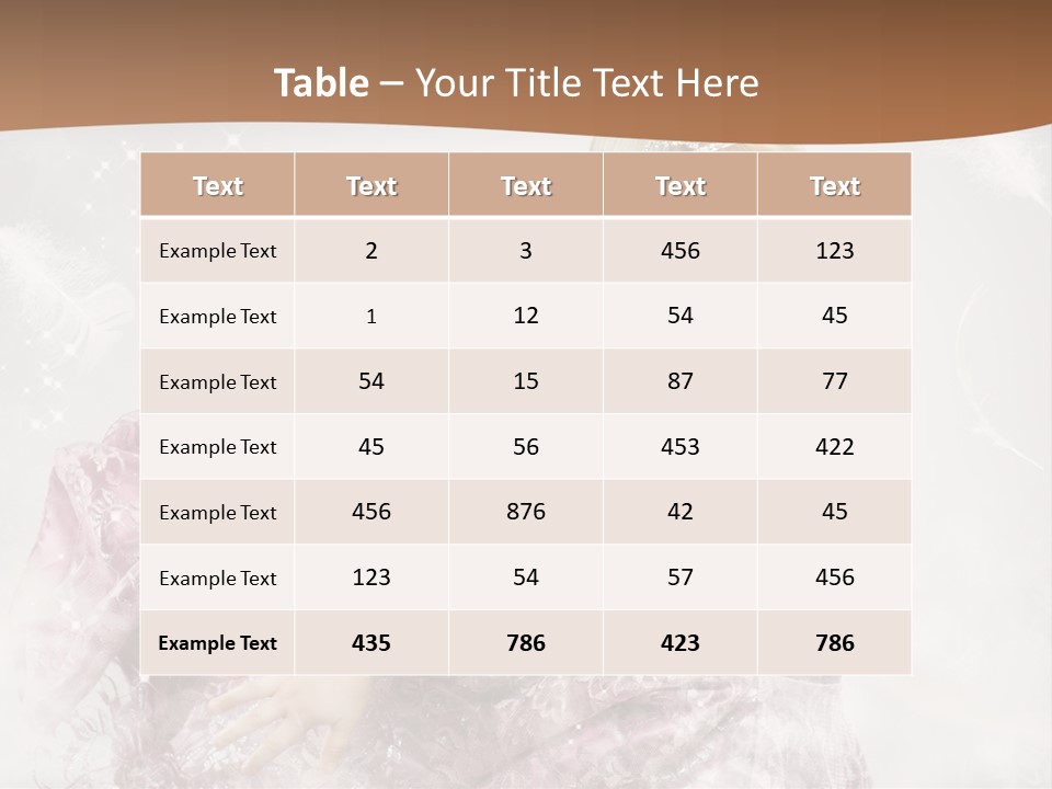 Fashion Person Clothing PowerPoint Template