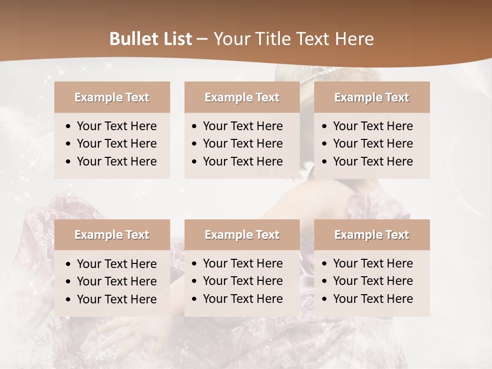 Fashion Person Clothing PowerPoint Template