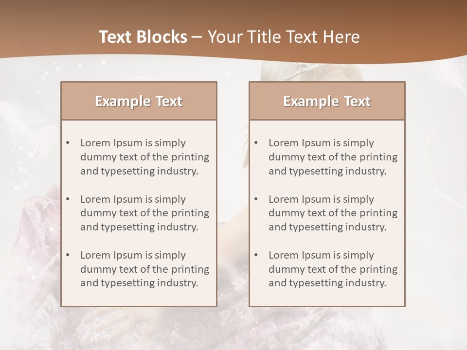 Fashion Person Clothing PowerPoint Template