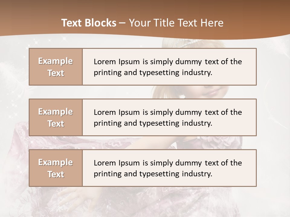 Fashion Person Clothing PowerPoint Template