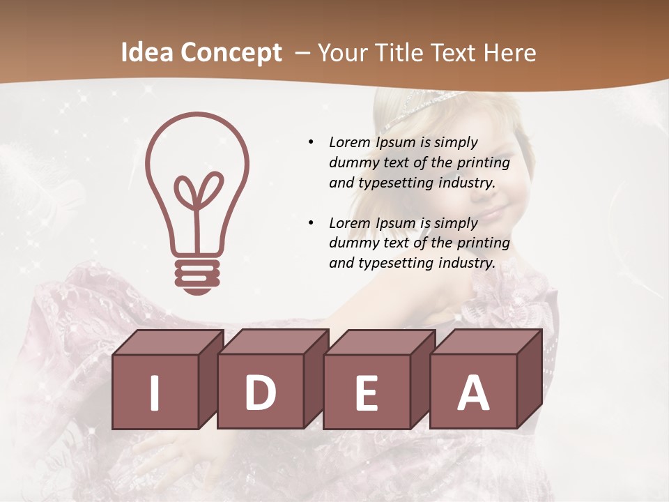 Fashion Person Clothing PowerPoint Template