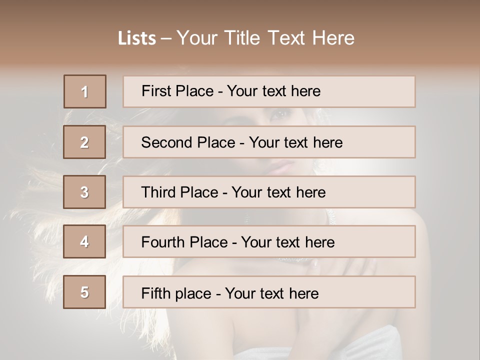 Only Skin Look PowerPoint Template