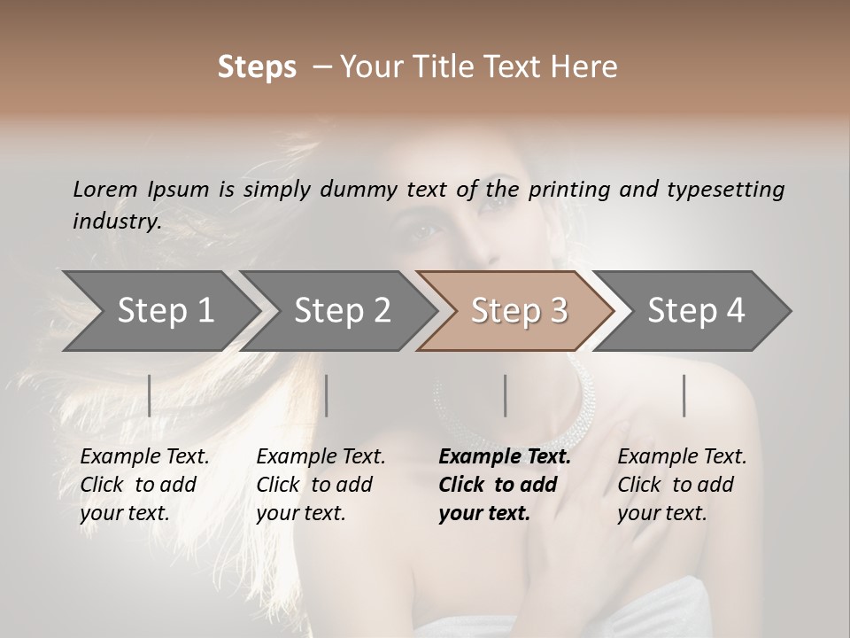 Only Skin Look PowerPoint Template