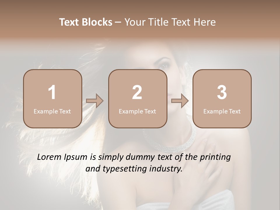 Only Skin Look PowerPoint Template