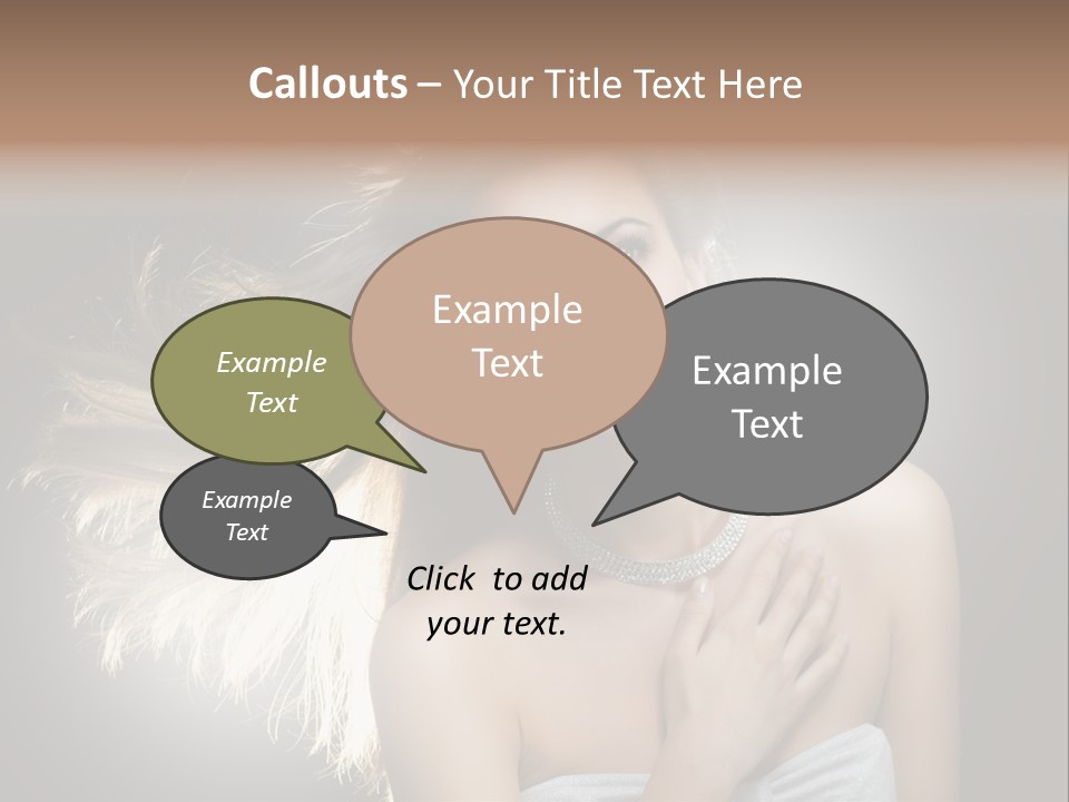 Only Skin Look PowerPoint Template