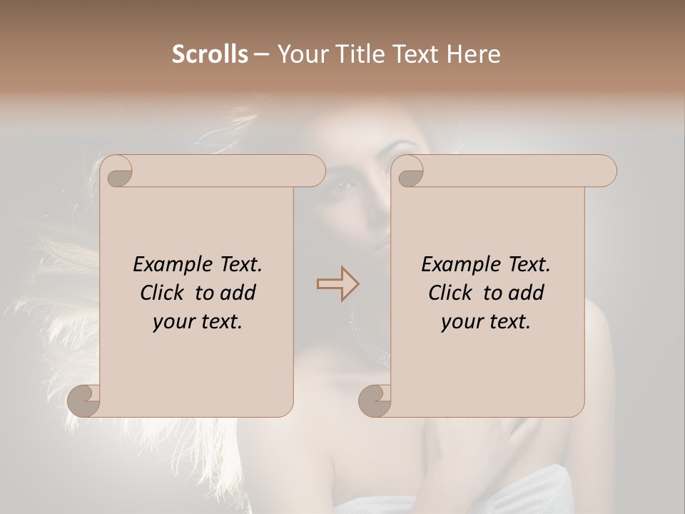 Only Skin Look PowerPoint Template