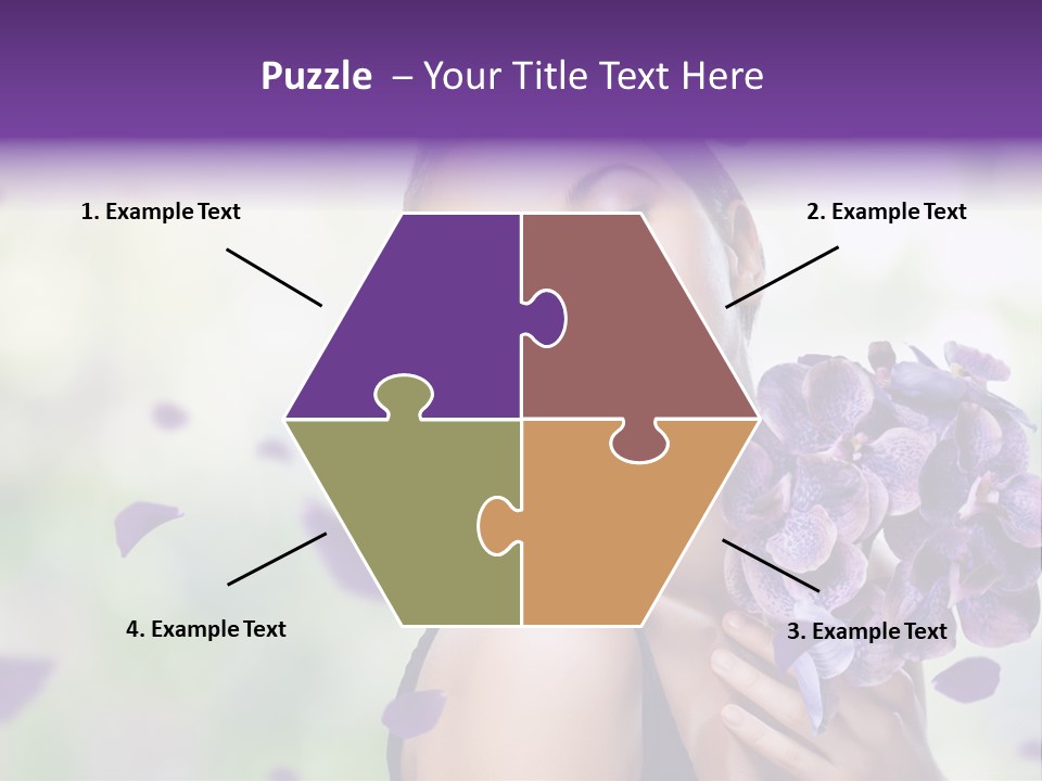 Young Body Caucasian PowerPoint Template