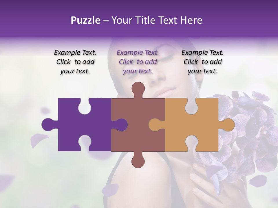 Young Body Caucasian PowerPoint Template